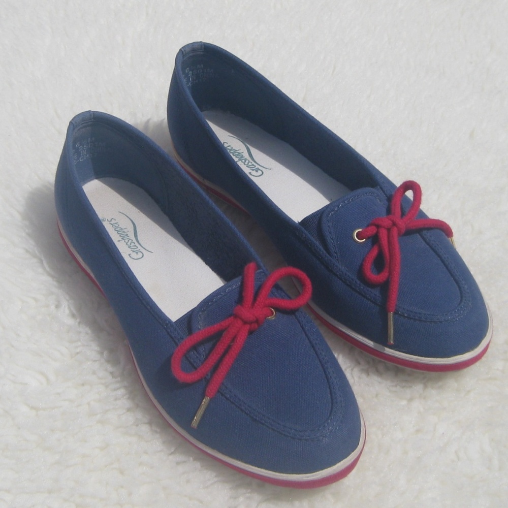 Patriotic GRASSHOPPERS (size 6.5)